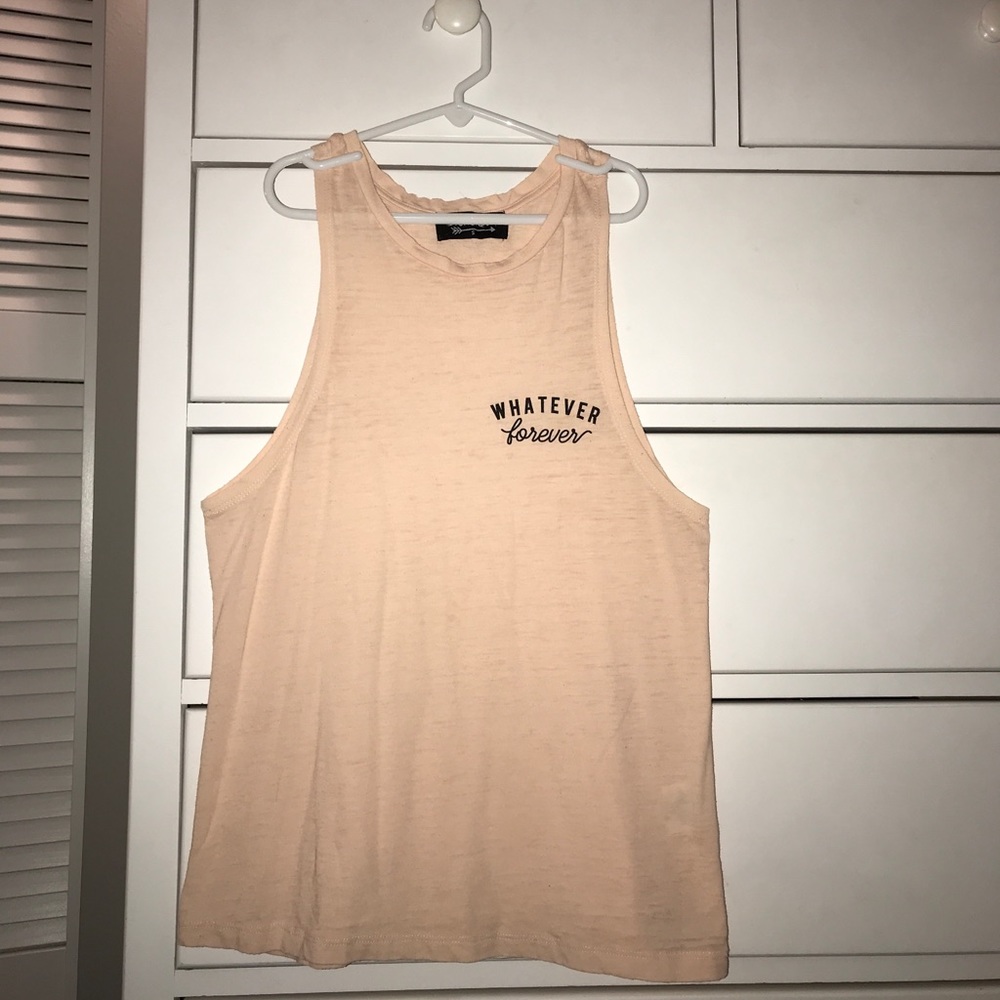 Light pink tank top